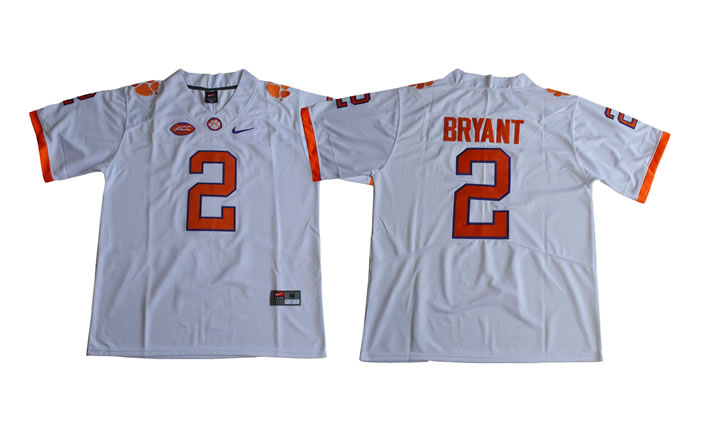 Clemson Tigers #2 Kelly Bryant White College Football Jersey,We sell and wholesale Clemson Tigers #2 Kelly Bryant White College Football Jersey on line form chian!
