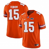 Florida Gators #15 Tim Tebow Orange College Football Jersey,baseball caps,new era cap wholesale,wholesale hats