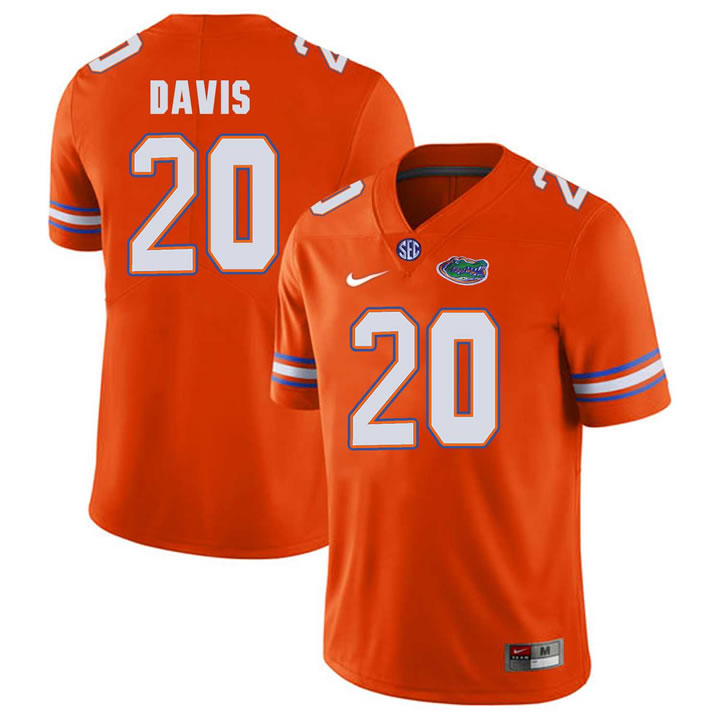 Florida Gators #20 Malik Davis Orange College Football Jersey,We sell and wholesale Florida Gators #20 Malik Davis Orange College Football Jersey on line form chian!