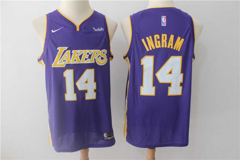 Nike Los Angeles Lakers #14 Brandon Ingram Purple Swingman Stitched NBA Jersey,We sell and wholesale Nike Los Angeles Lakers #14 Brandon Ingram Purple Swingman Stitched NBA Jersey on line form chian!