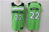 Nike Minnesota Timberwolves #22 Andrew Wiggins Green Swingman Stitched NBA Jersey,baseball caps,new era cap wholesale,wholesale hats