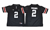 Ohio State Buckeyes #2 J.K. Dobbins Black College Football Jersey (2),baseball caps,new era cap wholesale,wholesale hats