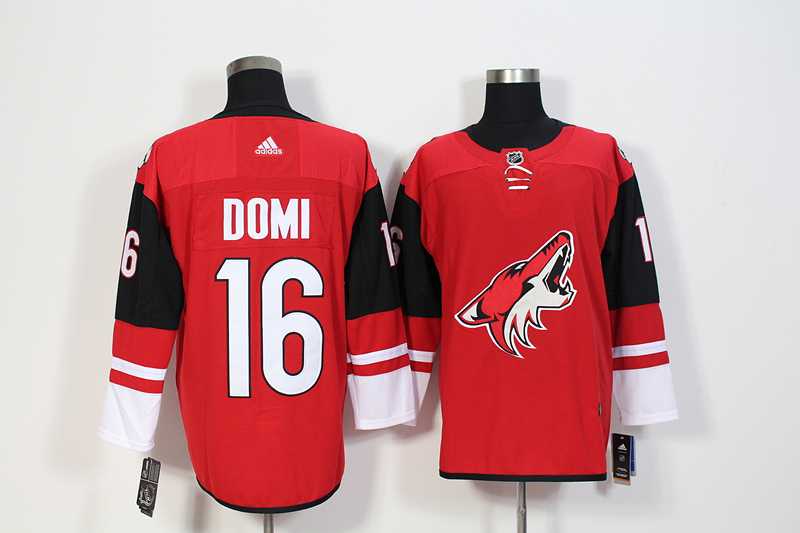 Phoenix Coyotes #16 Max Domi Red Adidas Stitched Jersey,We sell and wholesale Phoenix Coyotes #16 Max Domi Red Adidas Stitched Jersey on line form chian!
