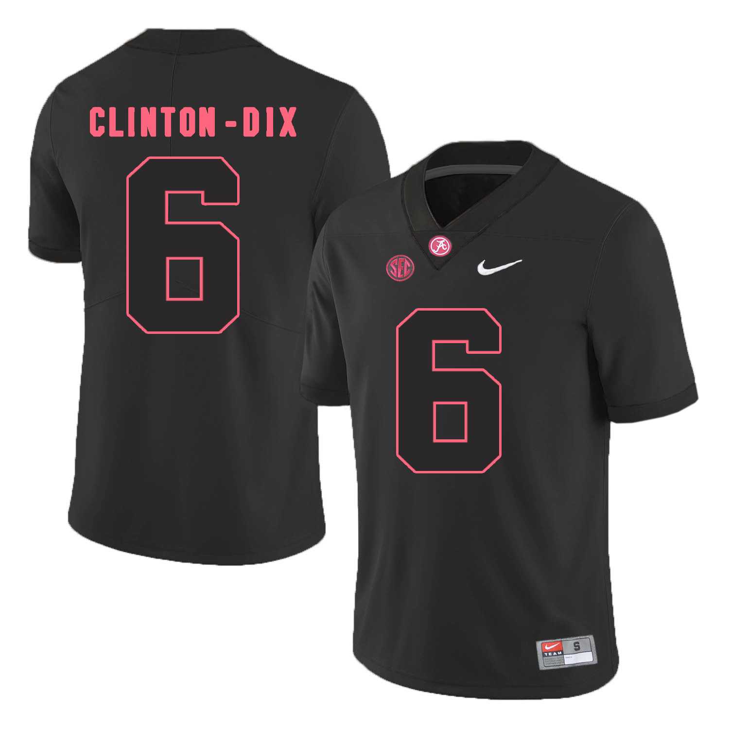 Alabama Crimson Tide #6 Ha Ha Clinton-Dix Black College Football Jersey DingZhi,We sell and wholesale Alabama Crimson Tide #6 Ha Ha Clinton-Dix Black College Football Jersey DingZhi on line form chian!