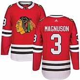 Chicago Blackhawks #3 Keith Magnuson Red Home Adidas Stitched Jersey DingZhi