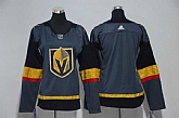 Customized Women Vegas Golden Knights Any Name & Number Gray Adidas Stitched Jersey,baseball caps,new era cap wholesale,wholesale hats