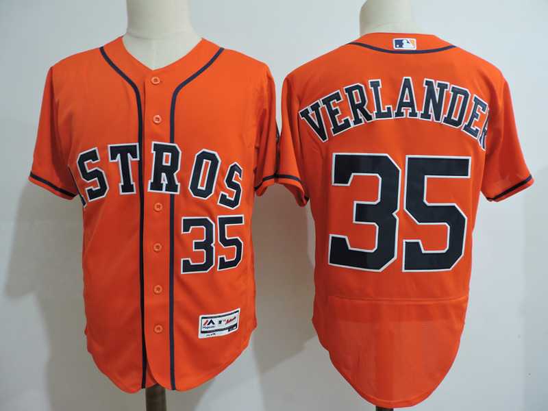 Houston Astros #35 Justin Verlander Orange Flexbase Stitched MLB Jerseys,We sell and wholesale Houston Astros #35 Justin Verlander Orange Flexbase Stitched MLB Jerseys on line form chian!