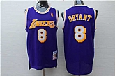 Los Angeles Lakers #8 Kobe Bryant Purple 1996-97 Hardwood Classics Stitched NBA Jersey,baseball caps,new era cap wholesale,wholesale hats