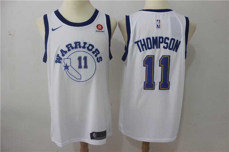 Nike Golden State Warriors #11 Klay Thompson White Throwback Swingman Stitched NBA Jersey,We sell and wholesale Nike Golden State Warriors #11 Klay Thompson White Throwback Swingman Stitched NBA Jersey on line form chian!