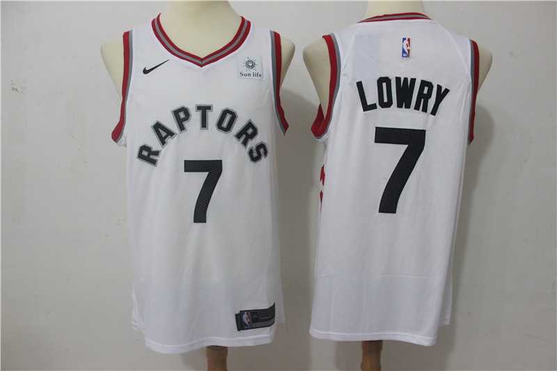 Nike Toronto Raptors #7 Kyle Lowry White Swingman Stitched NBA Jersey,We sell and wholesale Nike Toronto Raptors #7 Kyle Lowry White Swingman Stitched NBA Jersey on line form chian!