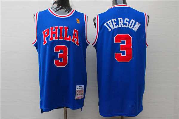 Philadelphia 76ers #3 Allen Iverson Blue 1996-97 Hardwood Classics Stitched NBA Jersey,We sell and wholesale Philadelphia 76ers #3 Allen Iverson Blue 1996-97 Hardwood Classics Stitched NBA Jersey on line form chian!