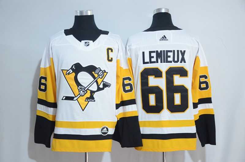 Pittsburgh Penguins #66 Mario Lemieux White With C Patch Adidas Stitched Jersey,We sell and wholesale Pittsburgh Penguins #66 Mario Lemieux White With C Patch Adidas Stitched Jersey on line form chian!