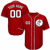 Washington Nationals Red Men's Customized New Design Jersey,baseball caps,new era cap wholesale,wholesale hats
