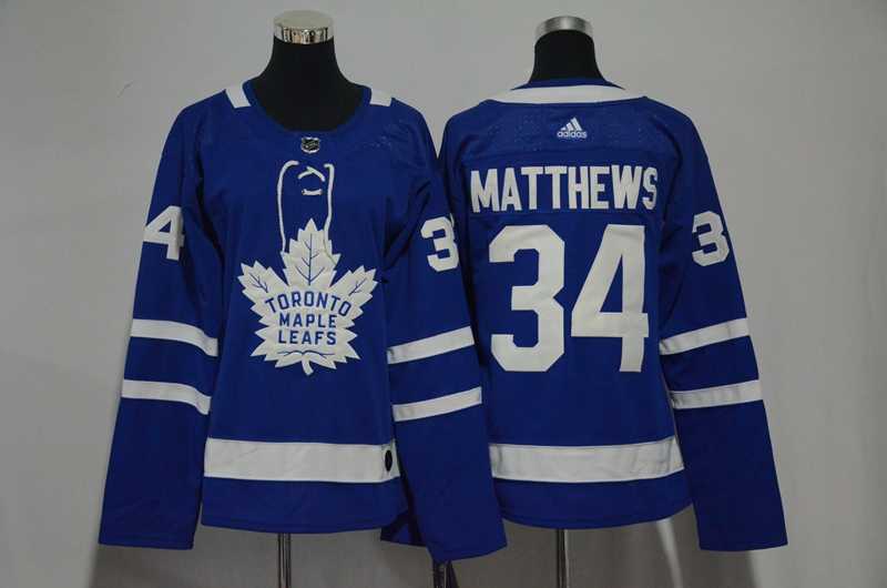 Women Toronto Maple Leafs #34 Auston Matthews Blue Adidas Jersey,We sell and wholesale Women Toronto Maple Leafs #34 Auston Matthews Blue Adidas Jersey on line form chian!