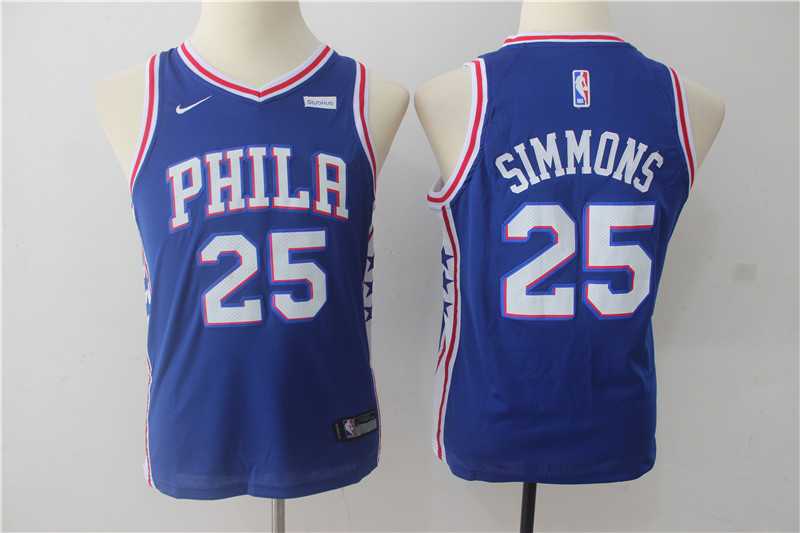 Youth Nike Philadelphia 76ers #25 Ben Simmons Blue Swingman Stitched NBA Jersey,We sell and wholesale Youth Nike Philadelphia 76ers #25 Ben Simmons Blue Swingman Stitched NBA Jersey on line form chian!