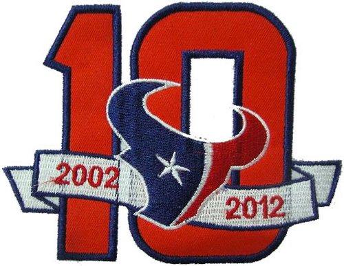 Stitched Houston Texans 10th Anniversary Jersey Patch,We sell and wholesale Stitched Houston Texans 10th Anniversary Jersey Patch on line form chian!