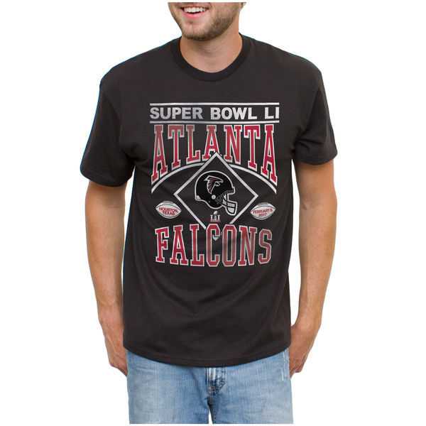 Atlanta Falcons 2017 Super Bowl Li Black Men's Short Sleeve T-Shirt,We sell and wholesale Atlanta Falcons 2017 Super Bowl Li Black Men's Short Sleeve T-Shirt on line form chian!