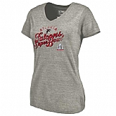 Atlanta Falcons Super Bowl Li Grey Women's Short Sleeve T-Shirt,baseball caps,new era cap wholesale,wholesale hats