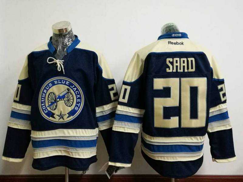 Blue Jackets #20 Brandon Saad Navy Blue Alternate Stitched NHL Jersey,We sell and wholesale Blue Jackets #20 Brandon Saad Navy Blue Alternate Stitched NHL Jersey on line form chian!