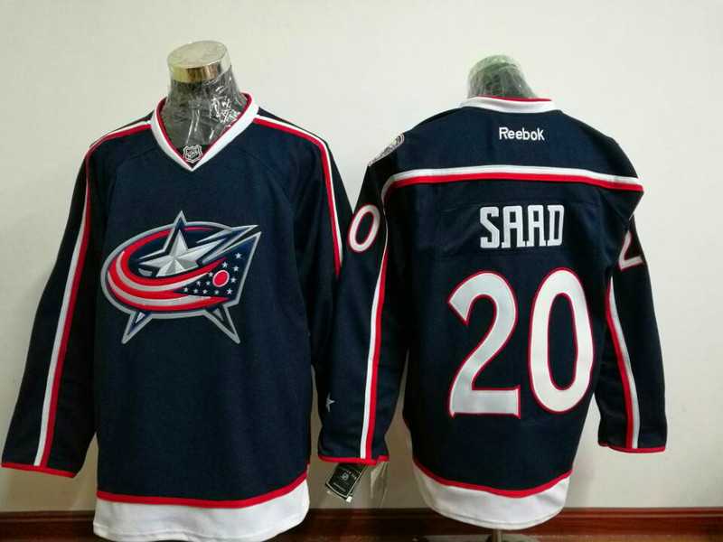 Blue Jackets #20 Brandon Saad Navy Blue Home Stitched NHL Jersey,We sell and wholesale Blue Jackets #20 Brandon Saad Navy Blue Home Stitched NHL Jersey on line form chian!