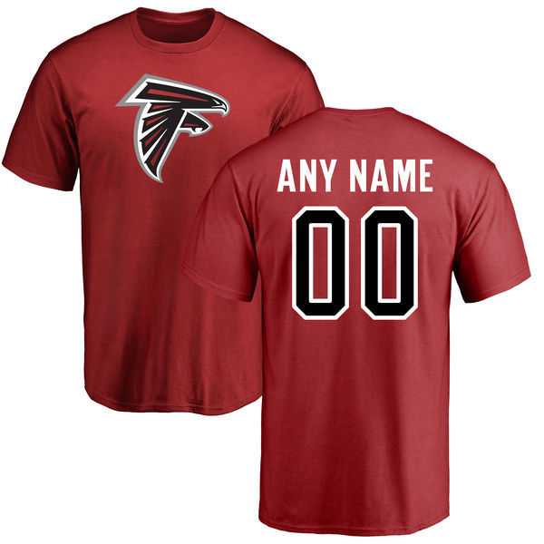 Customized Atlanta Falcons Red Design Your Own Navy Blue Men's Short Sleeve Fitted T-Shirt,We sell and wholesale Customized Atlanta Falcons Red Design Your Own Navy Blue Men's Short Sleeve Fitted T-Shirt on line form chian!