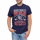 New England Patriots 2017 Super Bowl Li Navy Men's Short Sleeve T-Shirt,baseball caps,new era cap wholesale,wholesale hats