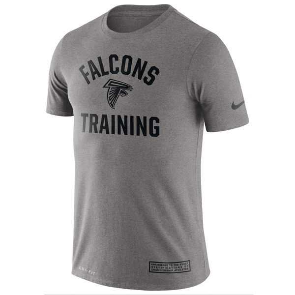 Nike Atlanta Falcons Heathered Gray Training Performance Men's T-Shirt,We sell and wholesale Nike Atlanta Falcons Heathered Gray Training Performance Men's T-Shirt on line form chian!