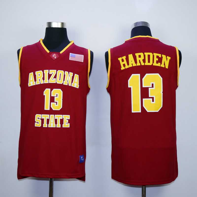 Arizona Stata Sun Devils #13 James Harden Red College Stitched Jersey,We sell and wholesale Arizona Stata Sun Devils #13 James Harden Red College Stitched Jersey on line form chian!