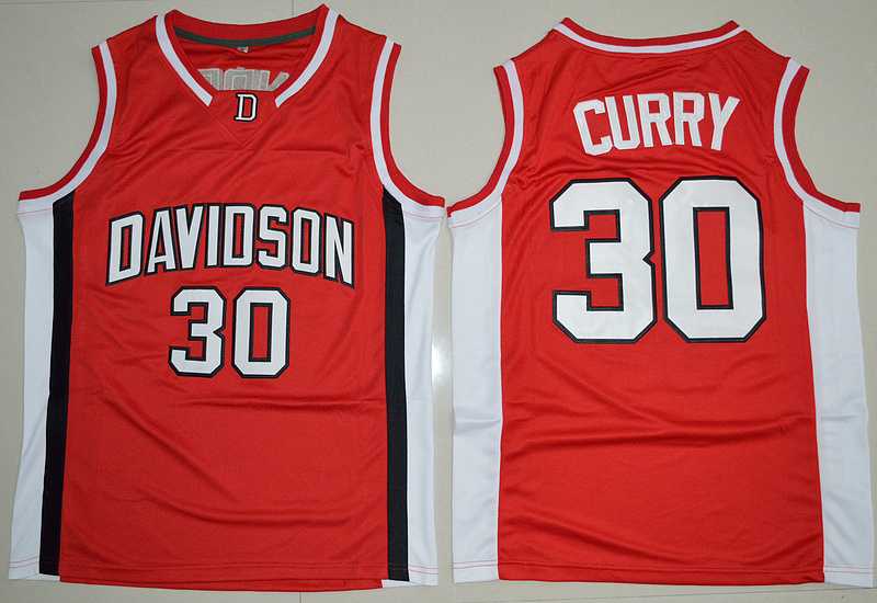 Davidson Wildcat #30 Stephen Curry Red College Basketball Stitched Jersey,We sell and wholesale Davidson Wildcat #30 Stephen Curry Red College Basketball Stitched Jersey on line form chian!