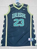 Fighting Irish #23 Lebron James Black Basketball Stitched NCAA Stitched Jersey,baseball caps,new era cap wholesale,wholesale hats