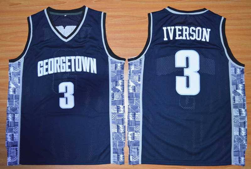 Georgetown Hoyas #3 Allen Iverson Blue College Stitched Jersey,We sell and wholesale Georgetown Hoyas #3 Allen Iverson Blue College Stitched Jersey on line form chian!