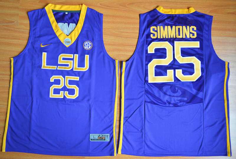 LSU Tigers #25 Ben Simmons Purple College Basketball Stitched Jersey,We sell and wholesale LSU Tigers #25 Ben Simmons Purple College Basketball Stitched Jersey on line form chian!