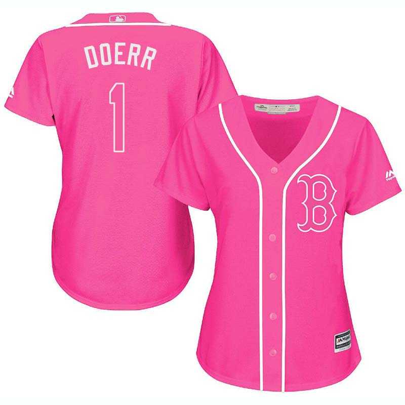 Glued Women's Boston Red Sox #1 Bobby Doerr Pink New Cool Base Jersey WEM,We sell and wholesale Glued Women's Boston Red Sox #1 Bobby Doerr Pink New Cool Base Jersey WEM on line form chian!