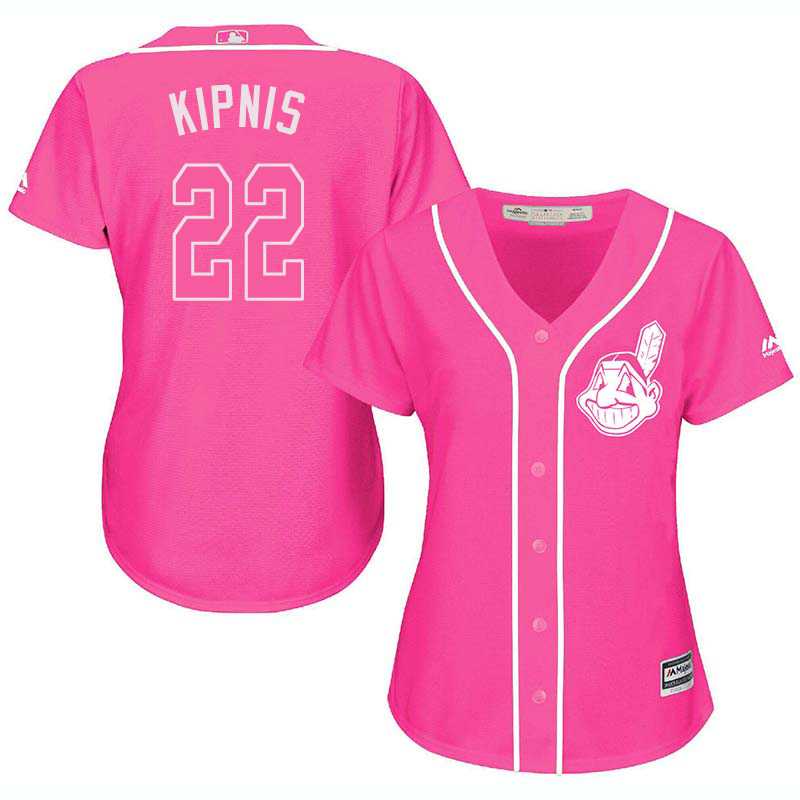Glued Women's Cleveland Indians #22 Jason Kipnis Pink New Cool Base Jersey WEM,We sell and wholesale Glued Women's Cleveland Indians #22 Jason Kipnis Pink New Cool Base Jersey WEM on line form chian!