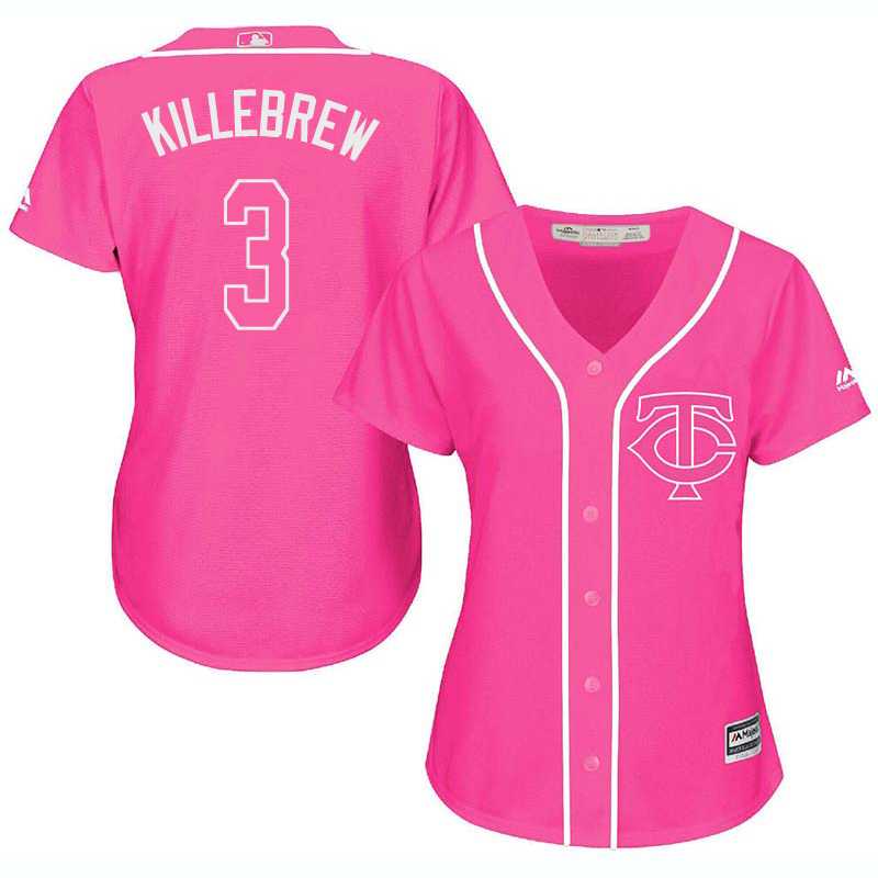 Glued Women's Minnesota Twins #3 Harmon Killebrew Pink New Cool Base Jersey WEM,We sell and wholesale Glued Women's Minnesota Twins #3 Harmon Killebrew Pink New Cool Base Jersey WEM on line form chian!
