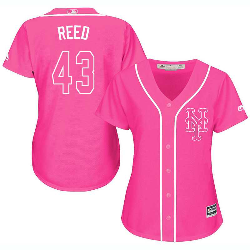 Glued Women's New York Mets #43 Addison Reed Pink New Cool Base Jersey WEM,We sell and wholesale Glued Women's New York Mets #43 Addison Reed Pink New Cool Base Jersey WEM on line form chian!