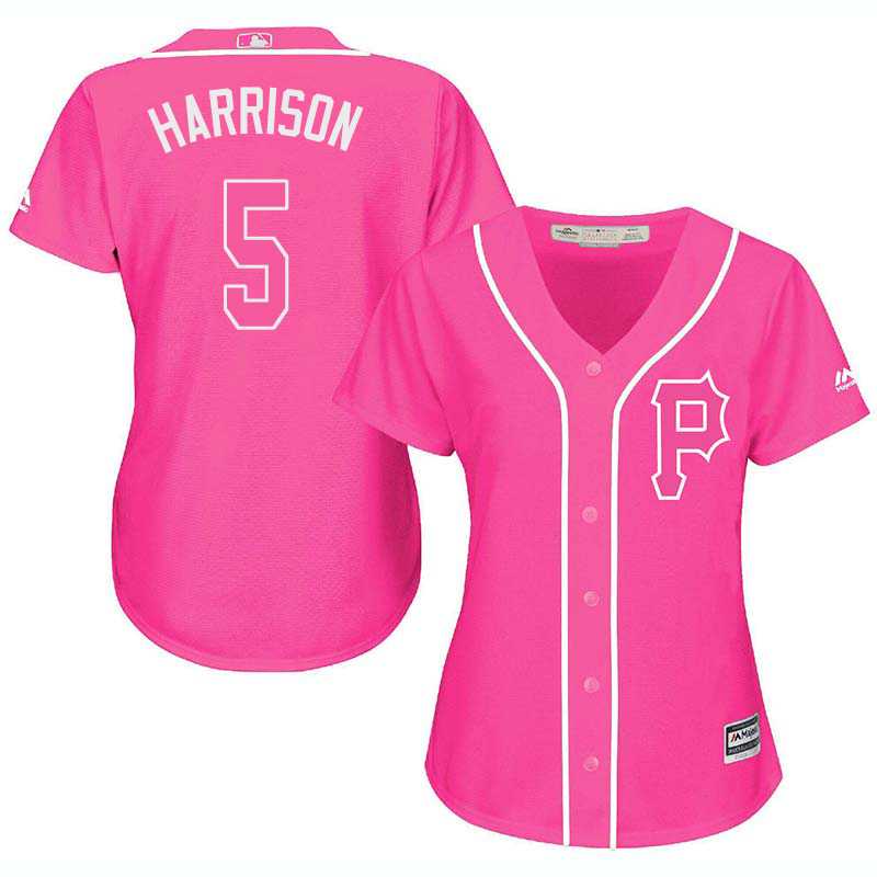 Glued Women's Pittsburgh Pirates #5 Josh Harrison Pink New Cool Base Jersey WEM,We sell and wholesale Glued Women's Pittsburgh Pirates #5 Josh Harrison Pink New Cool Base Jersey WEM on line form chian!