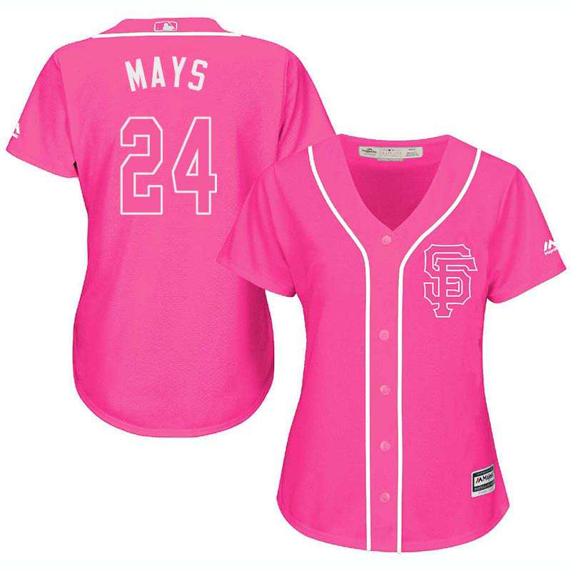Glued Women's San Francisco Giants #24 Willie Mays Pink New Cool Base Jersey WEM,We sell and wholesale Glued Women's San Francisco Giants #24 Willie Mays Pink New Cool Base Jersey WEM on line form chian!
