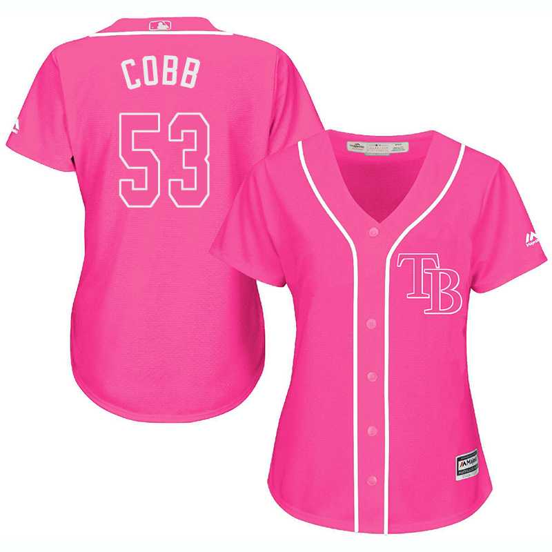 Glued Women's Tampa Bay Rays #53 Alex Cobb Pink New Cool Base Jersey WEM,We sell and wholesale Glued Women's Tampa Bay Rays #53 Alex Cobb Pink New Cool Base Jersey WEM on line form chian!