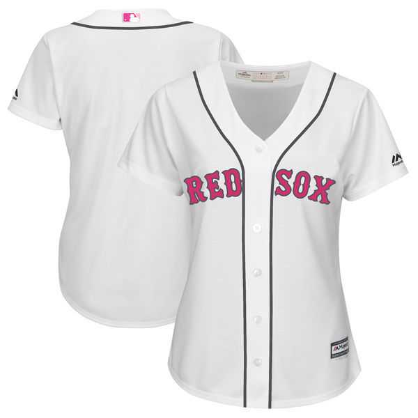 Women Boston Red Sox Blank White Mother's Day New Cool Base Jersey JiaSu,We sell and wholesale Women Boston Red Sox Blank White Mother's Day New Cool Base Jersey JiaSu on line form chian!