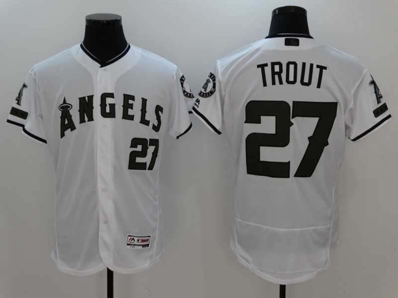 Women Los Angeles Angels of Anaheim #27 Mike Trout White 2017 Memorial Day Flexbase Jersey Dingwo,We sell and wholesale Women Los Angeles Angels of Anaheim #27 Mike Trout White 2017 Memorial Day Flexbase Jersey Dingwo on line form chian!