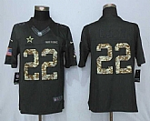 Nike Dallas Cowboys #22 E.Smith Anthracite Salute To Service Limited Stitched Jersey,baseball caps,new era cap wholesale,wholesale hats
