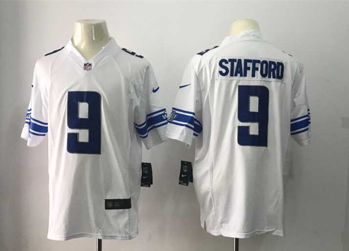 Nike Detroit Lions #9 Matthew Stafford White Color Rush Limited Stitched Jersey,We sell and wholesale Nike Detroit Lions #9 Matthew Stafford White Color Rush Limited Stitched Jersey on line form chian!
