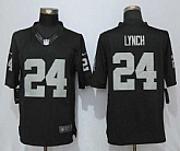 Nike Oakland Raiders #24 Marshawn Lynch Black Limited Stitched Jersey,baseball caps,new era cap wholesale,wholesale hats