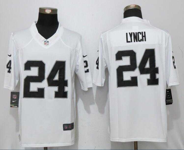 Nike Oakland Raiders #24 Marshawn Lynch White Limited Stitched Jersey,We sell and wholesale Nike Oakland Raiders #24 Marshawn Lynch White Limited Stitched Jersey on line form chian!