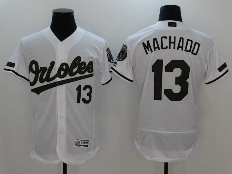 Baltimore Orioles #13 Manny Machado White 2017 Memorial Day Flexbase Player Jersey,We sell and wholesale Baltimore Orioles #13 Manny Machado White 2017 Memorial Day Flexbase Player Jersey on line form chian!