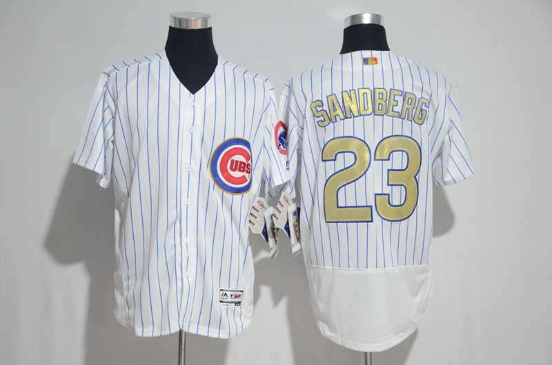 Chicago Cubs #23 Ryne Sandberg White World Series Champions Gold Program Flexbase Collection Stitched Jersey,We sell and wholesale Chicago Cubs #23 Ryne Sandberg White World Series Champions Gold Program Flexbase Collection Stitched Jersey on line form chian!