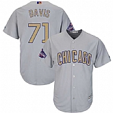 Chicago Cubs #71 Wade Davis World Series Champions Gold Program Cool Base Stitched Jersey JiaSu,baseball caps,new era cap wholesale,wholesale hats