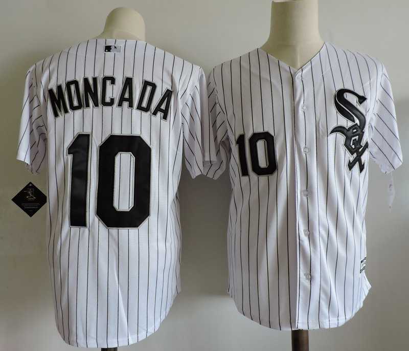 Chicago White Sox #10 Moncada White New Cool Base Stitched Jersey,We sell and wholesale Chicago White Sox #10 Moncada White New Cool Base Stitched Jersey on line form chian!