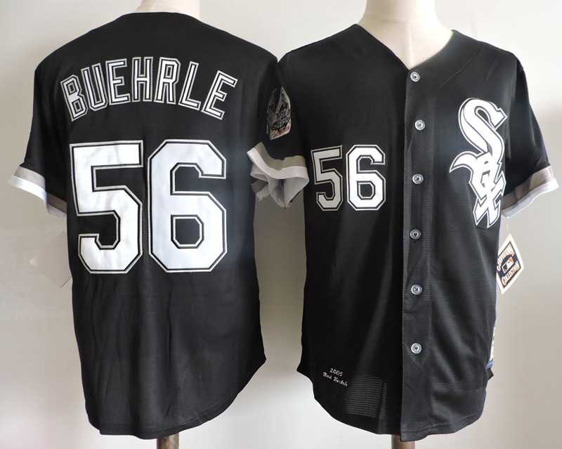 Chicago White Sox #56 Mark Buehrle Black Mitchell And Ness Throwback Stitched Jersey,We sell and wholesale Chicago White Sox #56 Mark Buehrle Black Mitchell And Ness Throwback Stitched Jersey on line form chian!